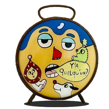 Un réveil vintage revisité par Lili Scratchy