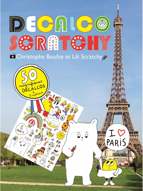 Produit Decalcoscratchy Paris Image
